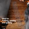 imageFiskars Square Sewing Ruler Set 65 in x 65 in 125 in x 125 in 2 Pieces3 x 18