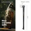 imageFiskars Ultra Splitting Axe U32 Sharper amp Stronger DoubleHardened Steel Blade for Large Logs 32 Inch