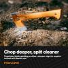 imageFiskars X13 Ultralight Axe 13 Improved Blade Design Perfect for Camping amp Backpacking Balanced Forged Steel Blade ShockAbsorbing Lightweight FiberComp Handle Orange