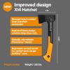imageFiskars X14 Universal Axe 14 Small Hatchet Kindling amp Yard Work DoubleHardened Forged Steel Ergonomic Curved Handle Large Textured Grip ShockAbsorbing Lightweight FiberComp