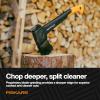 imageFiskars X18 Universal Axe 18 Advanced Blade Design Ergonomic Curved Handle Camping Hatchet Kindling Splitter DoubleHardened Forged Steel ShockAbsorbing Lightweight FiberComp