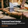 imageFiskars X18 Universal Axe 18 Advanced Blade Design Ergonomic Curved Handle Camping Hatchet Kindling Splitter DoubleHardened Forged Steel ShockAbsorbing Lightweight FiberComp