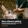 imageFiskars X28 Splitting Axe 28 Advanced Blade Design Splitting Wedge Medium Logs 812 Forged Steel RustResistant ShockAbsorbing Lightweight FiberComp