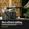 imageFiskars X32 Splitting Axe 32 Advanced Blade Design Splitting Wedge Heavy Duty for Large Logs Forged Steel RustResistant ShockAbsorbing Lightweight FiberComp