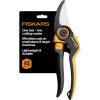 imageFiskars DualAction Pruner  Hand Pruner with Two Cutting Modes Bypass Garden Pruner for Stems and Branches up to 1 LowFriction Steel Blade FiberComp Frame
