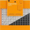 imageFiskars Square Sewing Ruler Set 65 in x 65 in 125 in x 125 in 2 Pieces65 Sq  125 Sq