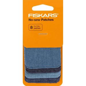 imageFiskars Denim 8 Pack Iron on PatchDenim Iron On 8 pack