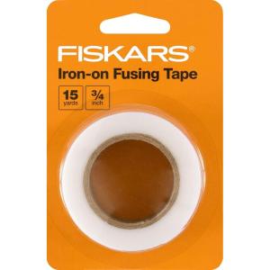 imageFiskars Iron on Fusing Tape 34 inch and 15 yards WhiteFusing Tape Pack of 12