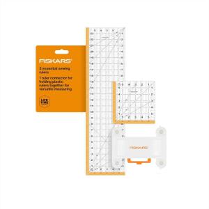 imageFiskars Square Sewing Ruler Set 65 in x 65 in 125 in x 125 in 2 Pieces65 x 65 and 65 x 245