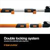 imageFiskars 713 ft Extendable Tree Pruner Telescoping Pole Pruner with 2 Cutting Modes for Fast amp Powerful Cuts Long Reach Tree Trimmer for High Branches amp Tall Trees Rotating Head Garden amp Yard Care716 ft Chain Drive Saw  Pruner