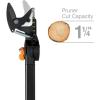 imageFiskars 713 ft Extendable Tree Pruner Telescoping Pole Pruner with 2 Cutting Modes for Fast amp Powerful Cuts Long Reach Tree Trimmer for High Branches amp Tall Trees Rotating Head Garden amp Yard Care5 ft RopeFree Pruner