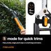 imageFiskars DualAction Hedge Shears 2in1 Fast Trimming amp PowerCut Hedge Trimmer PrecisionGround Steel Blades for Clean Cuts ShockAbsorbing Bumpers amp SoftGrip Handles for Comfort25 2in1