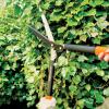 imageFiskars DualAction Hedge Shears 2in1 Fast Trimming amp PowerCut Hedge Trimmer PrecisionGround Steel Blades for Clean Cuts ShockAbsorbing Bumpers amp SoftGrip Handles for ComfortPowerGear 23 in