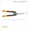 imageFiskars DualAction Hedge Shears 2in1 Fast Trimming amp PowerCut Hedge Trimmer PrecisionGround Steel Blades for Clean Cuts ShockAbsorbing Bumpers amp SoftGrip Handles for Comfort25 2in1