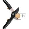 imageFiskars DualAction Lopper 2in1 Lopper with Dual Cutting Modes S Mode for Precise Snips for Stems L Mode for Power Through Branches Low Friction Steel Blade 2 Cutting Capacity28 Standard Bypass