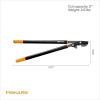 imageFiskars DualAction Lopper 2in1 Lopper with Dual Cutting Modes S Mode for Precise Snips for Stems L Mode for Power Through Branches Low Friction Steel Blade 2 Cutting Capacity32 PowerGear Bypass