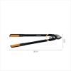 imageFiskars DualAction Lopper 2in1 Lopper with Dual Cutting Modes S Mode for Precise Snips for Stems L Mode for Power Through Branches Low Friction Steel Blade 2 Cutting Capacity32 Ratchet Anvil