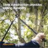 imageFiskars DualAction Lopper 2in1 Lopper with Dual Cutting Modes S Mode for Precise Snips for Stems L Mode for Power Through Branches Low Friction Steel Blade 2 Cutting Capacity2537 Extendable Bypass