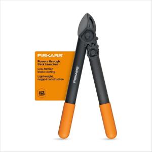 imageFiskars DualAction Lopper 2in1 Lopper with Dual Cutting Modes S Mode for Precise Snips for Stems L Mode for Power Through Branches Low Friction Steel Blade 2 Cutting CapacitySuper PrunerLopper 15