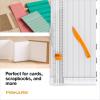 imageFiskars 12 Trim amp Score Board TripleTrack System Integrated Scoring Surface Folding Design for Crafting and TravelTrim  Score