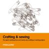 imageFiskars Safety Pins Large Safety pins for Crafting Sewing Accessories and Supplies 1 12 Inch 20 Count