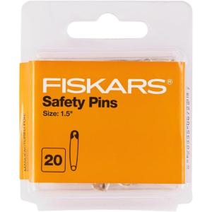 imageFiskars Safety Pins Large Safety pins for Crafting Sewing Accessories and Supplies 1 12 Inch 20 Count