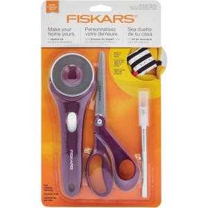 imageFiskars Crafts Fiskars Home Dcor Sewing Starter Kit 3pc Purple 3 Count